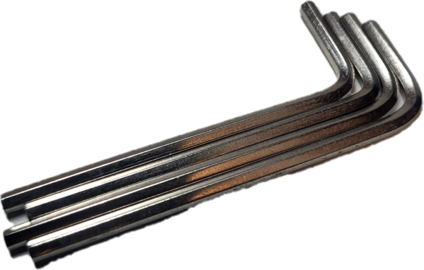 Hex Key Wrench - 2.5MM (4 per pack)