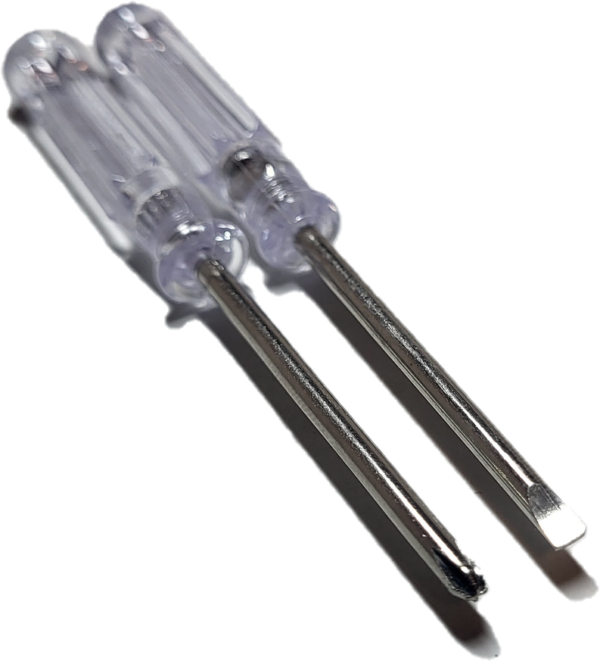 Screwdriver Set - 3MM (1 flat, 1 Phillips)
